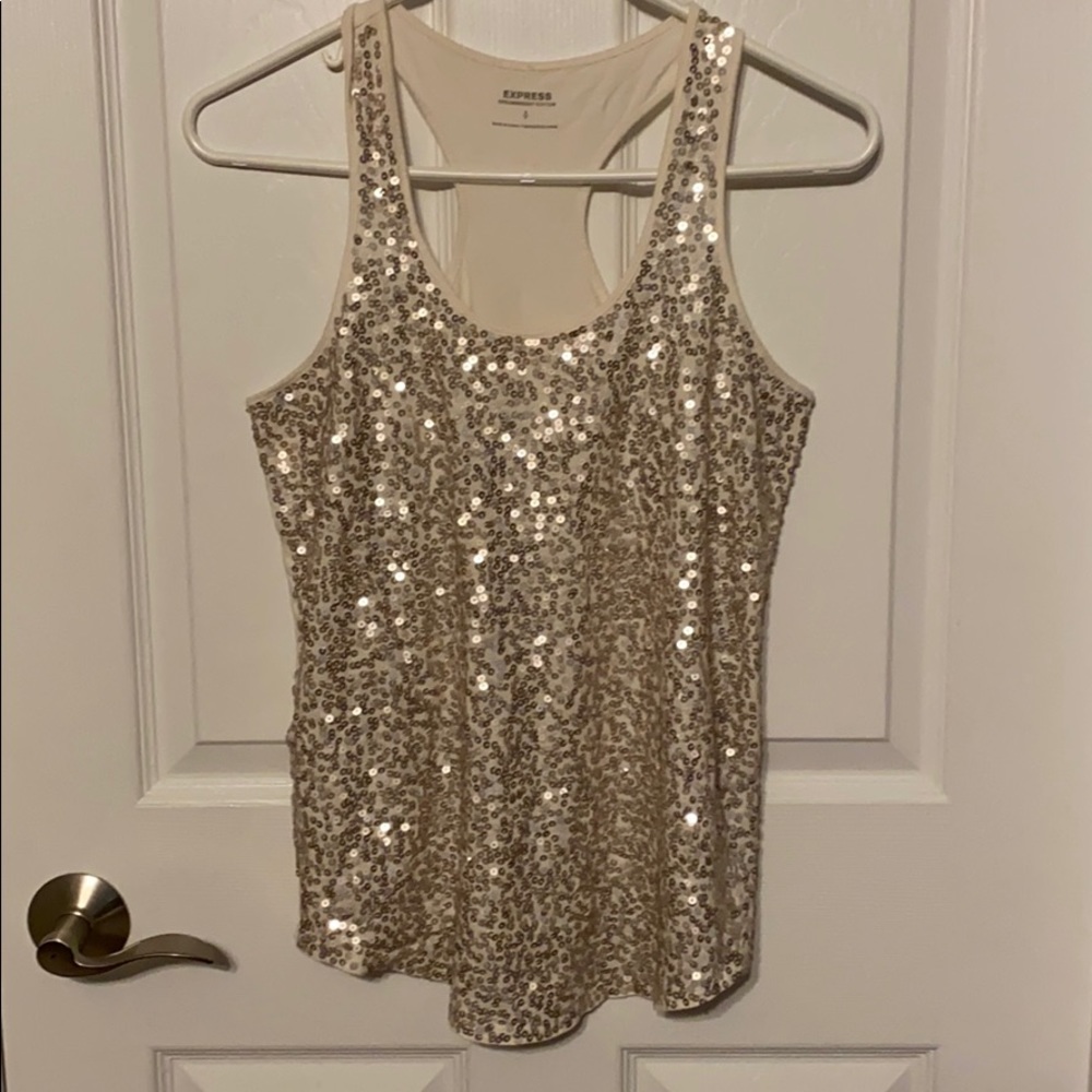 Express Sequence Tank Top